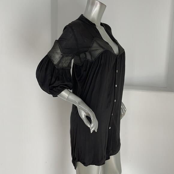 Anouck By Magali Pascal Hand Made Romper Gray Size S - Picture 4 of 16